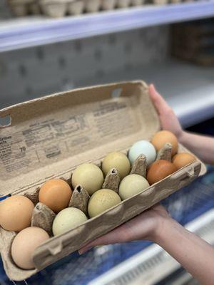 Heirloom eggs