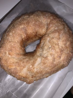 Cinnamon Sugar Bagel