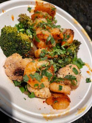 Red Chili Lime Shrimp Bowl GF