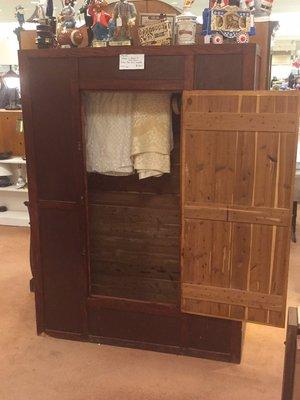 1940's George C Brown cedar wardrobe