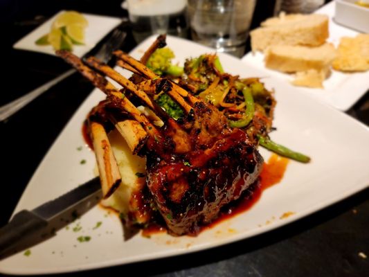 Rack of lamb. Sooooo good!