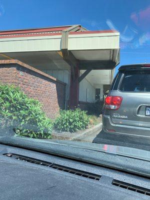 Slow in the drive-thru...