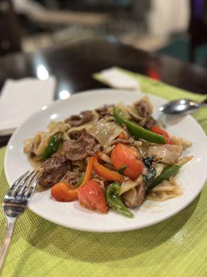 Drunken Noodles with Beef