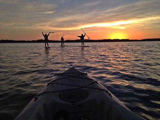 Pelican Lake Orr, MN paddleboarding!