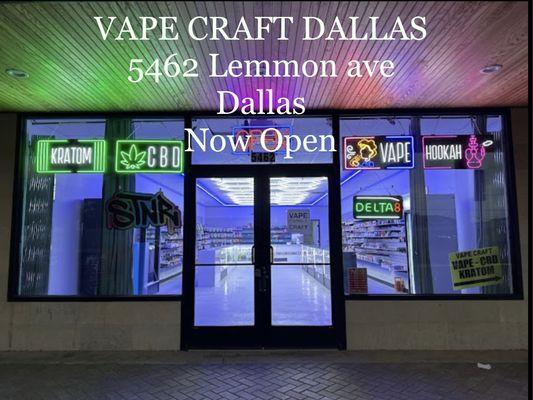 New Vape Craft Dallas location