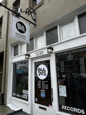 Black Noise Records store front