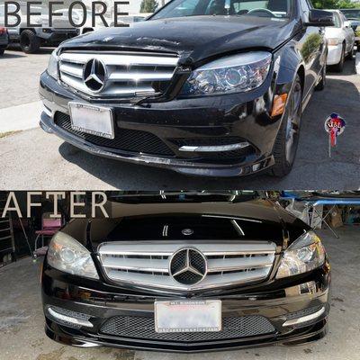 Mercedes-Benz C300 - Before and After