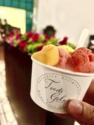 Fresh Gelato! 5 stars. IG: @amei.eats