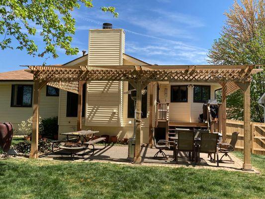 Cedar Pergola