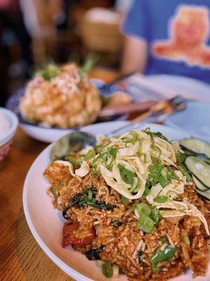 Fried rice Kua Khao Jaew Bong