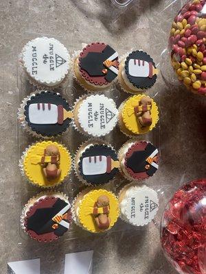 Harry potter themed cupcakes