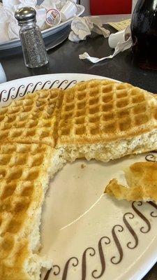 Uncooked Waffle