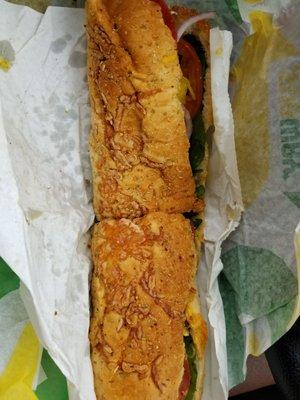 Spicy Italian $4.99 footlong.