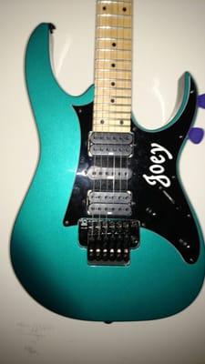 This Ibanez RG 450m I bought @ Willis Music my sales person Joe,  The best axe I EVER OWENED...