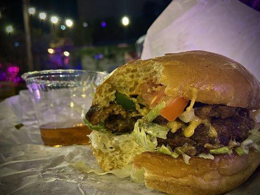 Bacon Cheeseburger and Bourbon. What else do you need?