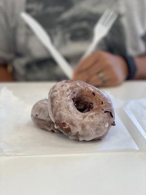 Lavender donut