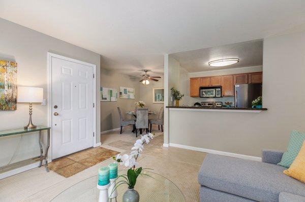 Living room at 37296 Spruce Terrace, Fremont