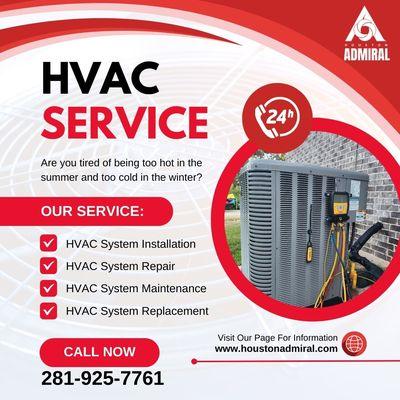 Houston Admiral Air conditioning and Heating