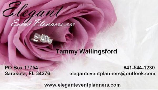 Elegant Event Planners..."Affordable Elegance for Any Event".  Specializing in Wedding Planner, Event Planner-Sarasota