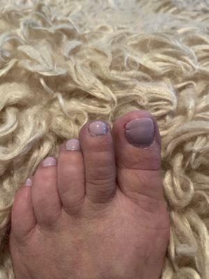 If you think this is a $30 dollar pedicure, please go there. This was such a disappointment.