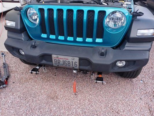 Jeep base plates