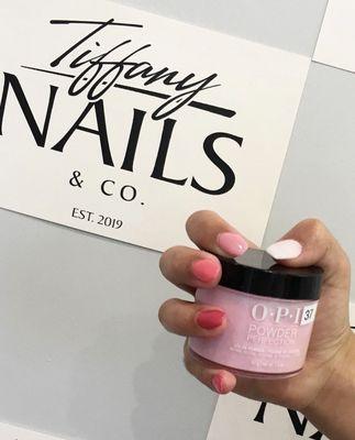 Dipping Powder with Pink Ombré