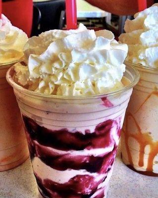 Real Huckleberry Shakes