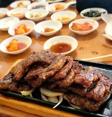 Galbi or Korean beef ribs