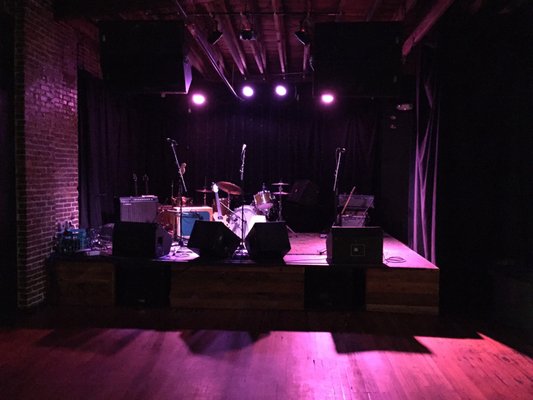 Stage area.