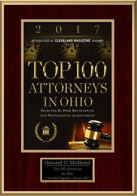 Ohio Super Lawyers Top 100 in Ohio- Medical Malpractice