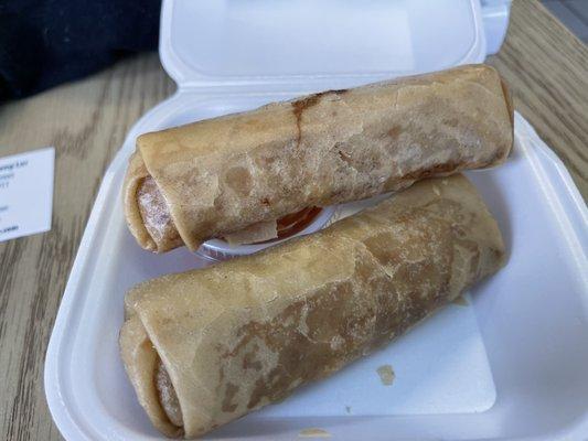 Egg Rolls.