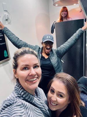 Cryotherapy with friends!