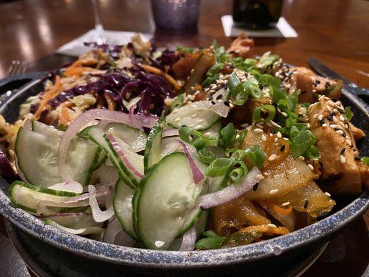 Korean chicken bowl