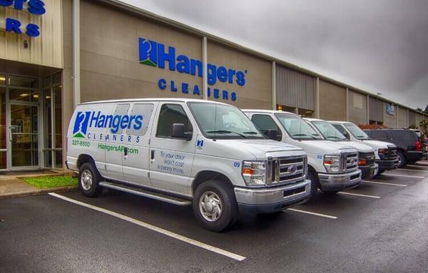 Hangers Cleaners Delivery Vans