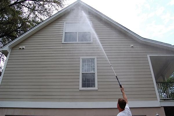 We clean every inch, top to bottom of the entire perimeter of your house.