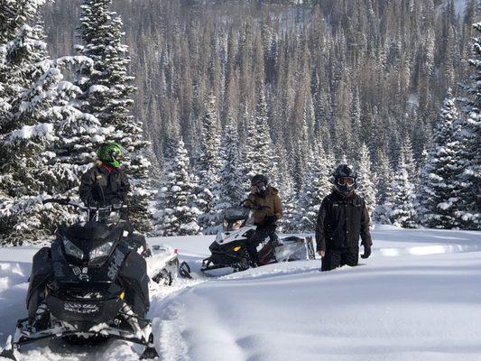 Join us for our Extreme Snowmobile Tours this winter!