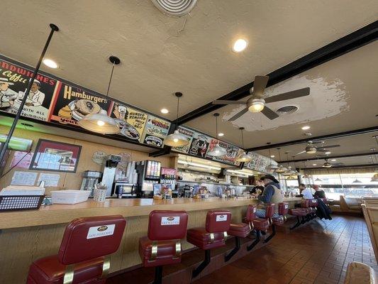 Vintage diner in weatherford