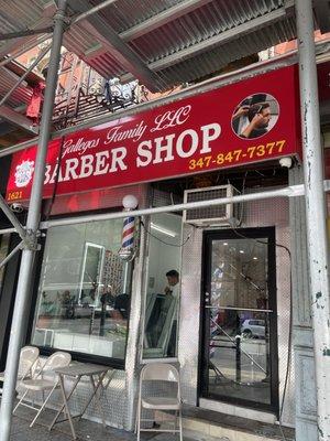 This is the new barbers shop 
The same owners as gallegos barbershop