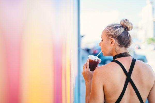 Hot day, cold brew.