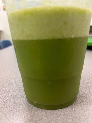 It's suppose to be a green smoothie