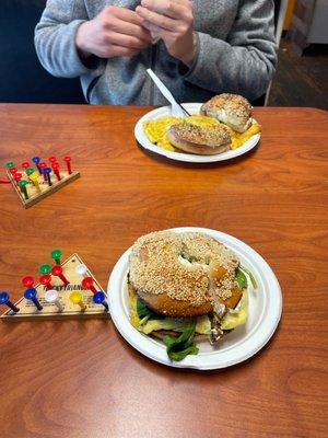 the bagels served that were clearly homemade