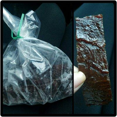 Sweet beef jerky