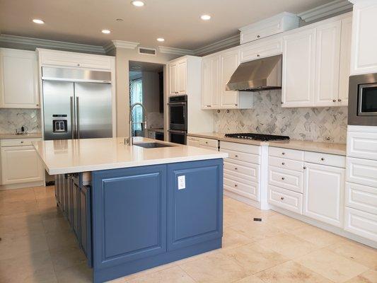 Kitchen cabinets after