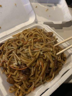 Combo lo mein