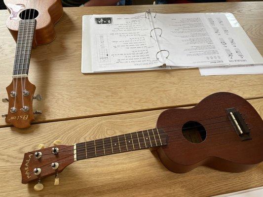 More ukulele lessons