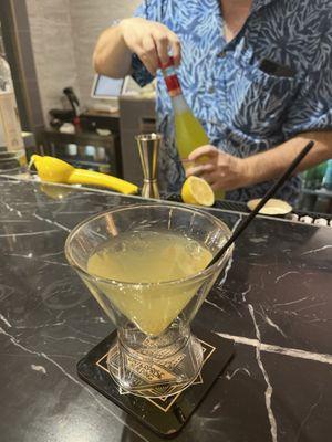 The prohibition Lemon drop