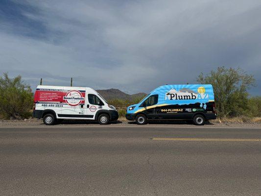 We are excited to change our name to iPlumbAZ - formerly Desert Foothills Plumbing. Same Great Service, Same Great Techs!