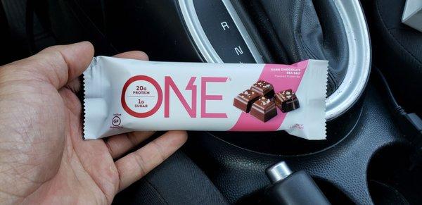 One protein bar $2.99