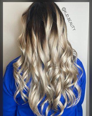 Blonde balayage/ombre