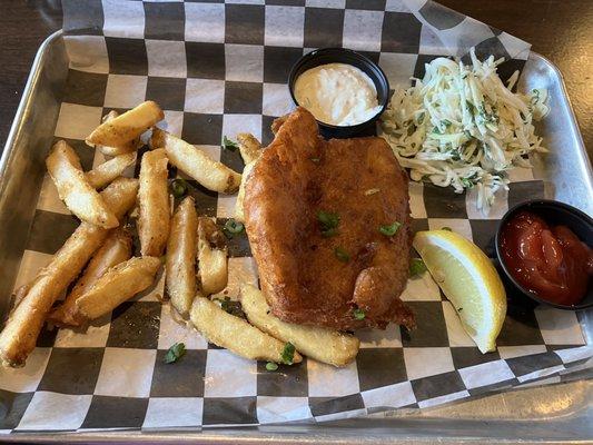 Fish & Chips  ( lunch )